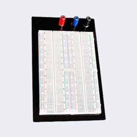لوحة تجارب وحدتين معدنية Metal BreadBoard 2-units