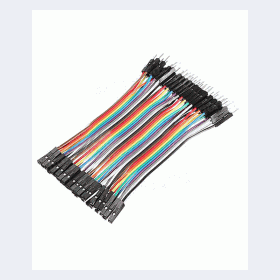 10cm male-female wires اسلاك ميل فيميل قصيرة