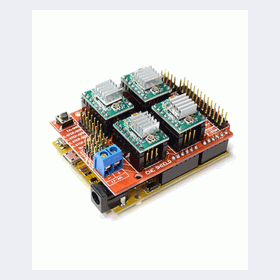CNC Shield Expansion Board+4x A4988 Stepper Motor Driver
