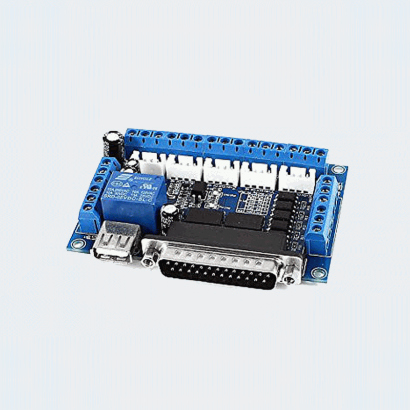 CNC interface board 5 Axis MACH3 اتقان الالكترونية