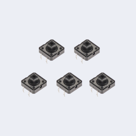 5pcs 12x12x7.3 - tactile switch خمس سويتشات