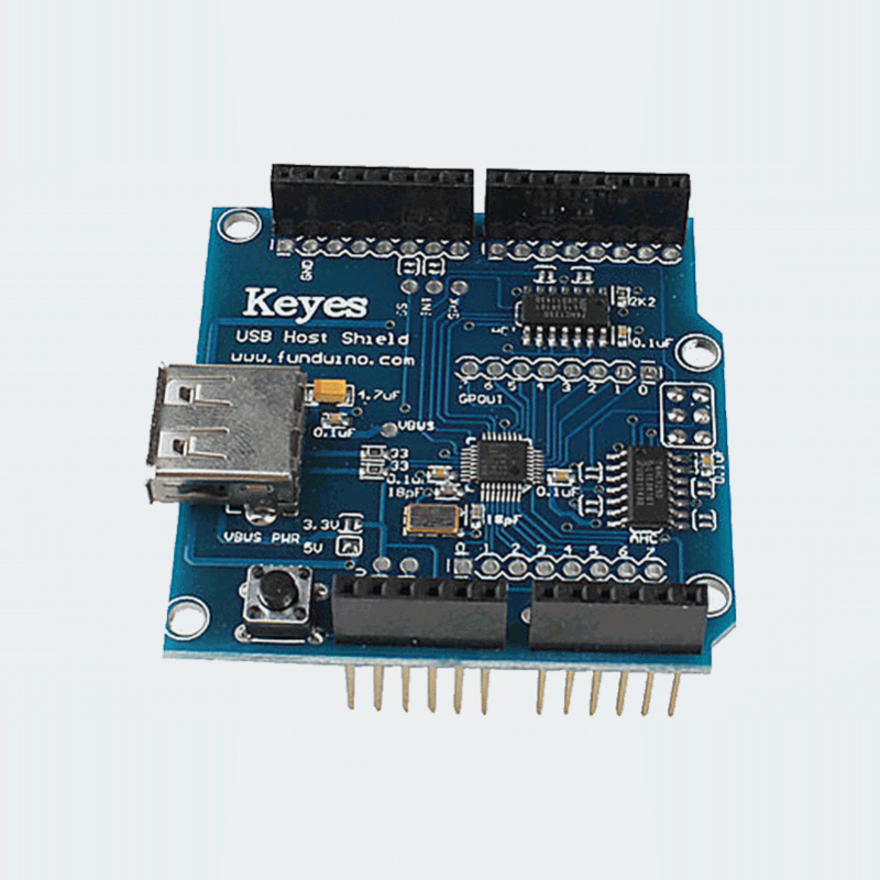 USB shield – usb host shield for Arduino – اتقان الالكترونية