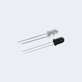 5MM Set Infrared Transmitter Receiver Tube F5 IR LED and IR Photo-diode