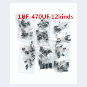 مجموعة مكثفات كيميائية 120 قطعة Capacitor Kit