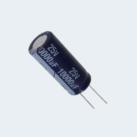 مكثف 10000 ميكرو فاراد 25 فولت الكتروليتي Capacitor 10000uf / 25v Electrolytic