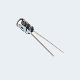 مكثف 10 ميكرو فاراد 25 فولت الكتروليتي Capacitor 10uf / 25v Electrolytic