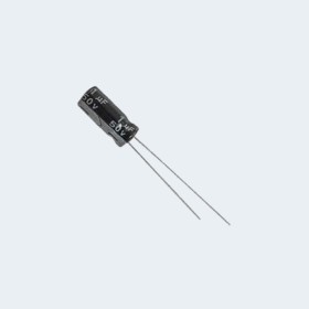 مكثف 1 ميكرو فاراد 50 فولت الكتروليتي Capacitor 1uf / 50v Electrolytic