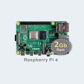 Raspberry Pi 4 Board- 2Gb Ram
