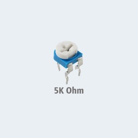 Single Turn Potentiometer 5K Ohm Preset (502)