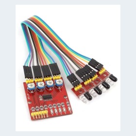 حساس التتبع XD-201 4-Way Infrared Tracking Sensor - Obstacle Avoidance Sensor Module