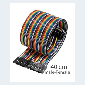 40cm male-female wires اسلاك ميل فيميل 40سم