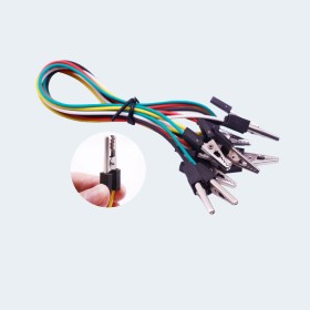 Crocodile (ALLIGATOR) Clip Test Leads Wires -5 PCS