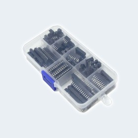 حقيبة قواعد اي سي IC Socket Base Kit - DIP IC Sockets
