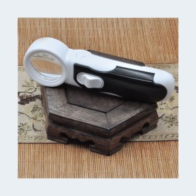 35x handheld magnifying glass with LED light عدسة مكبرة 35 مرة