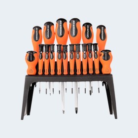Greenwood Screwdriver Set - work bench version with holder-18pcs