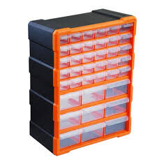 Plastic Drawer Cabient - Multi Drawer Storage Cabinet Organiser