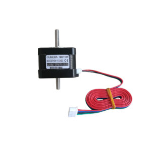 محرك خطوى نيما 17 بعمود من الناحيتين     Nema17 0.32Nm 1.8Degrees Double Shaft 42 Stepper Motor