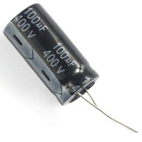 Electrolytic Capacitor 400V 100UF 18*35MM