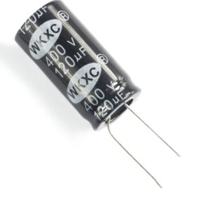 Electrolytic Capacitor 400V/120UF 18*30MM