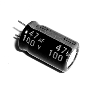 Electrolytic Capacitor 100V/47UF 8*12MM