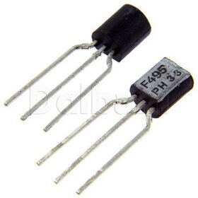 ترانزستور BF495 - NPN MEDIUM FREQUENCY FOR RF  SIGNAL UP TO 100 MHZ
