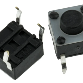 Push button 12x12x9-4p