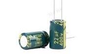 Capacitor 400V 22uF HF - مكثف الكتروني 22 ميكروفاراد 400 فولت عالي التردد