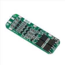 BMS protection board for 2 series strings 18650 lithium battery with balanced 20A current