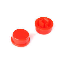 push button switch cover red