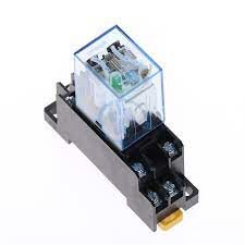 DC 12V LY2NJ WITH BASE- ريلاي مرحل 12 فولت مع القاعدة