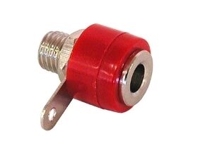 banana 4MM banana socket Jack small - female connector-red