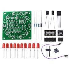 Lucky Wheel LED circuit-Learning Soldering Circuits DIY Parts