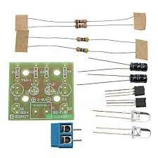 Triode Multivibrator Simple LED Flashing -Learning Soldering Circuits DIY Parts