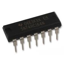 74LS164 SERIAL-IN PARALLEL-OUT SHIFT REGISTER 74164