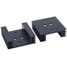 heatsink TO-3 black for big transistors 45*45*14mm