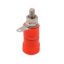 JS - 910B 4MM Banana jack test block connector female -red