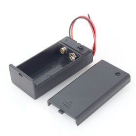 Holder battery for 9V battery with on/off