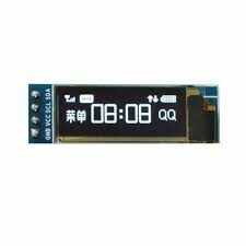 OLED LED 0/91 INCH LCD 128o32 WHITE COLOR RECTANGLE SHAPE