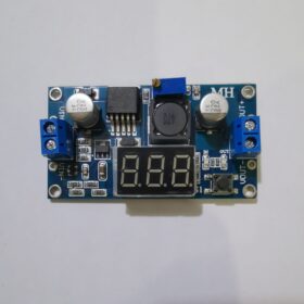 Adjustable step down with display power module lm2596 dc-dc وحدة خافض جهد مع شاشة عرض