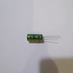 Capacitor 220UF/16v-HF مكثف 220 ميكرو فاراد 16 فولت