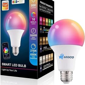 SMART LED BULB MULTICOLOR - مصباح اضاءة ذكي الوان متعددة