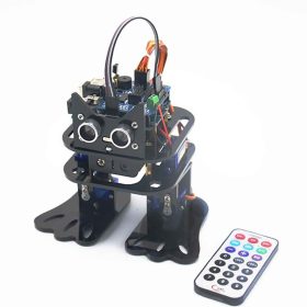 Walking programmable robot 4 DOF - مجسم روبوت قادر على المشي