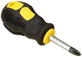 مفك  براغي مدبب ذو محور قصير