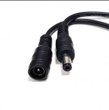 Power Connector 5.5 mm  dc005 With Wire Male+ Female