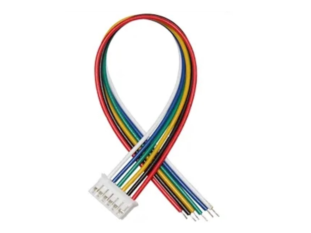 6P cable wire with female connector-ph2.0/6p - الصورة 1