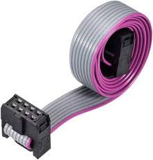 FC Gray Ribbon Cable /2*4 8pin 30cm